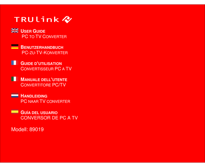 TRUlink 89019 user guide