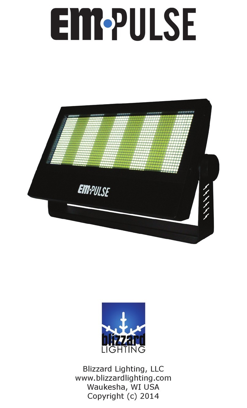 Blizzard Lighting EM-Pulse User manual