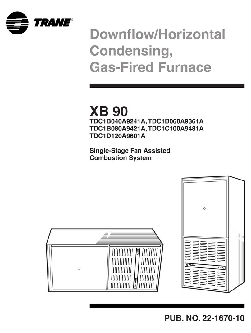 Trane TDC1B040A9241A User manual