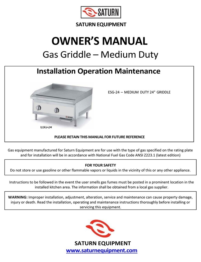 Saturn ESG-24 owner's manual