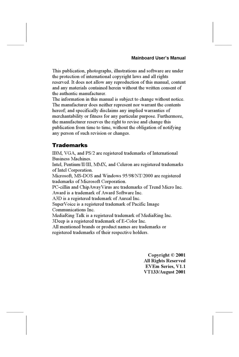 ECS EVEm Series user manual