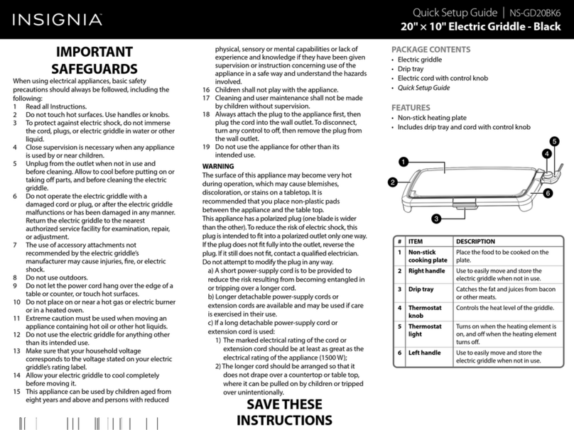 Insignia NS-GD20BK6 Quick setup guide