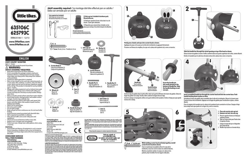 Little Tikes 635106C Assembly guide