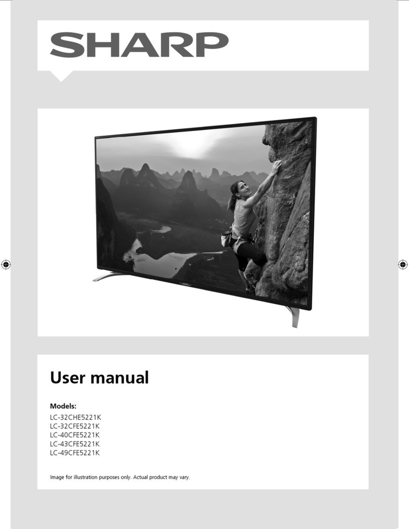Sharp LC-32CHE5221K User manual