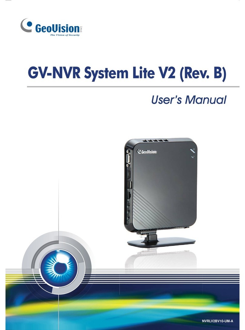 GeoVision GV-NVR User manual