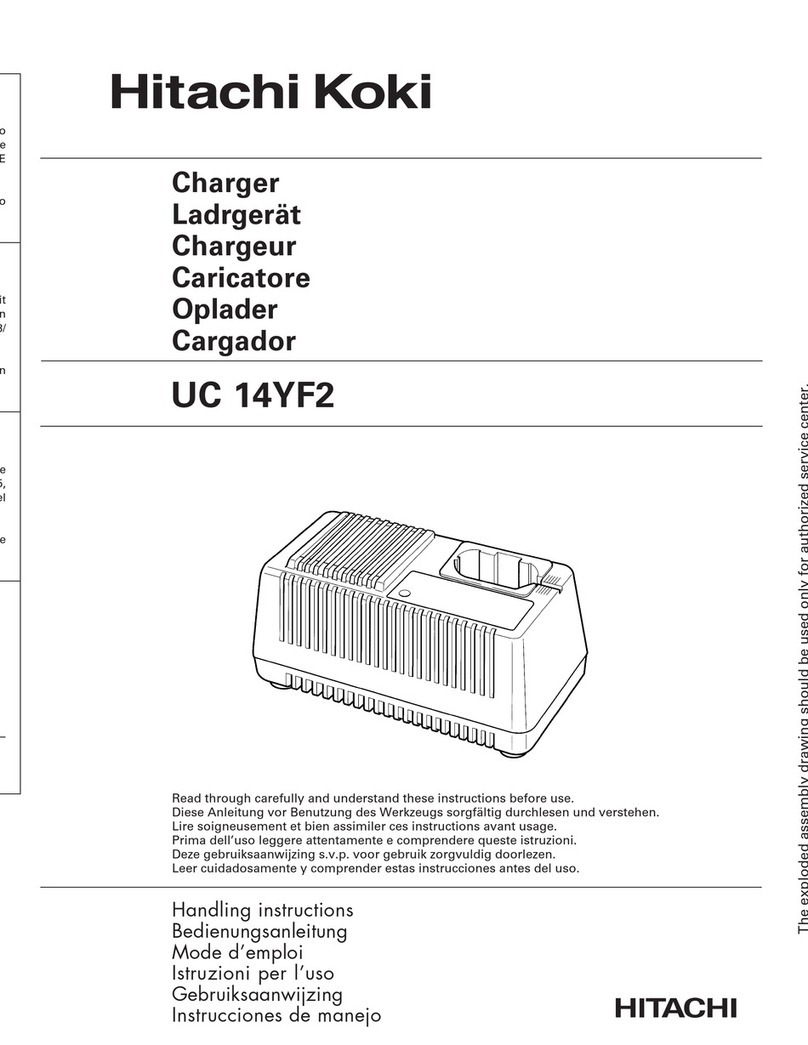 Hitachi Koki UC 14YF2 Handling instructions