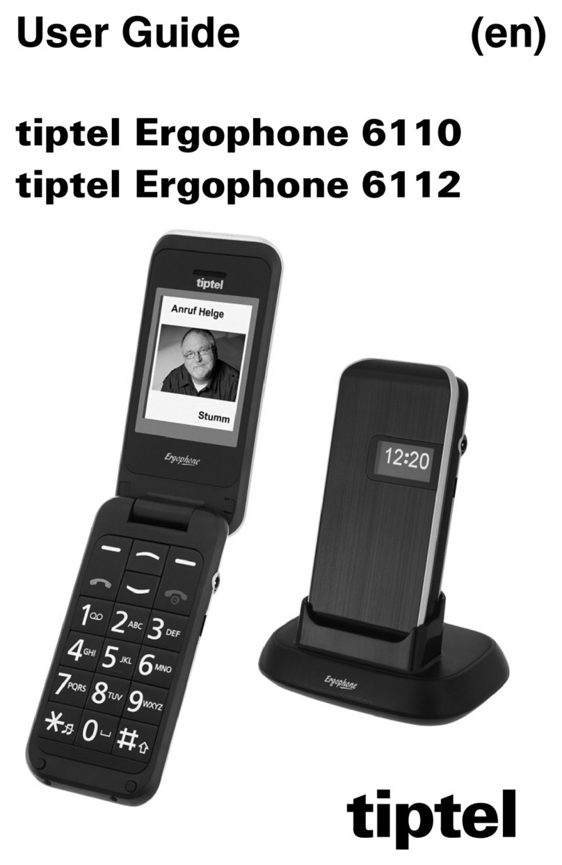 TIPTEL Ergophone 6110 user guide