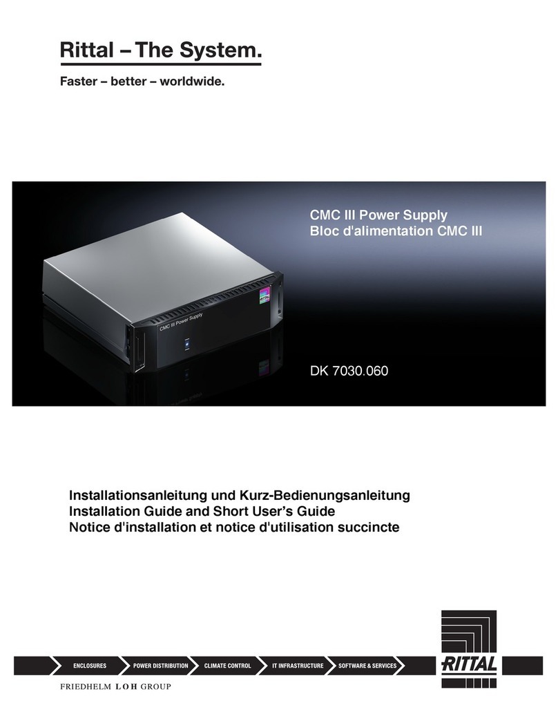 Rittal CMC III Installation guide and short user's guide