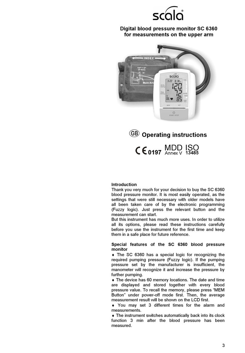 Scala SC 6360 User manual Scala SC 6360 User manual