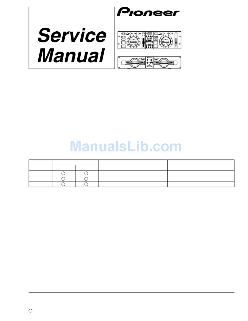 Pioneer CMX-5000 User manual
