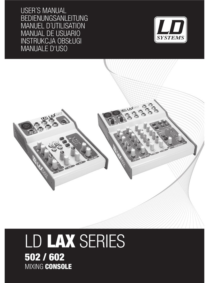 LD LAX 502 user manual