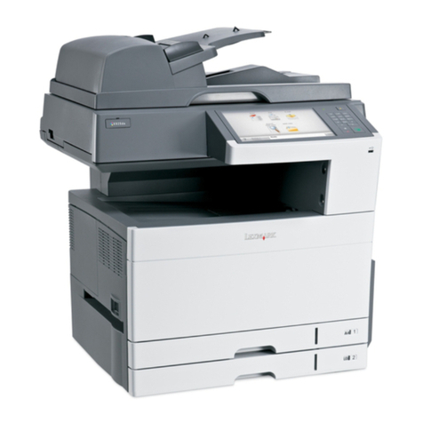 Lexmark X925 7541-03 series User manual