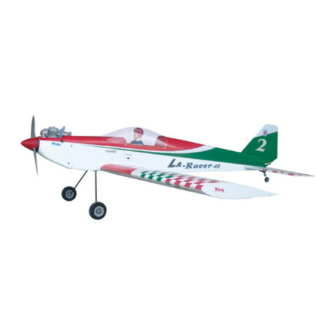 THE WORLD MODELS LA Racer-40 User manual THE WORLD MODELS LA Racer-40 User manual
