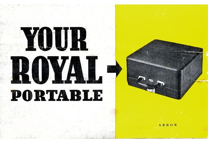 Arrow Royal Portable User manual