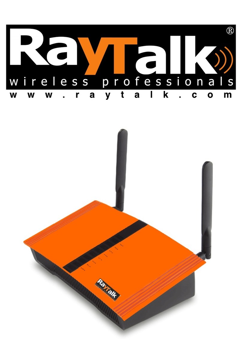 RayTalk RA-490 owner's manual