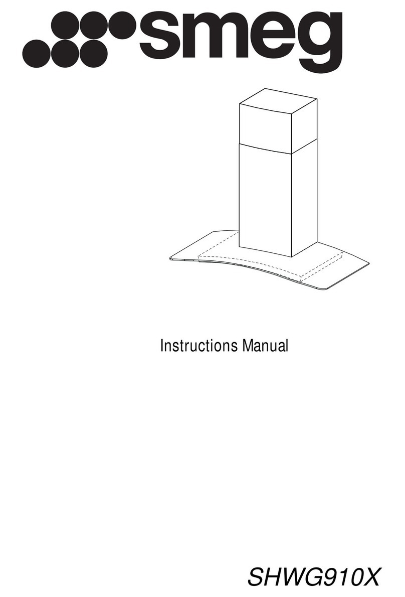Smeg SHWG910X instruction manual