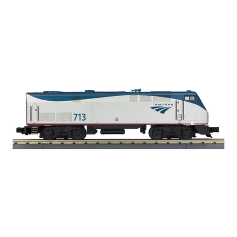 Rail King AMTRAK GENESIS TRAIN SET & PROTO-SOUND User manual