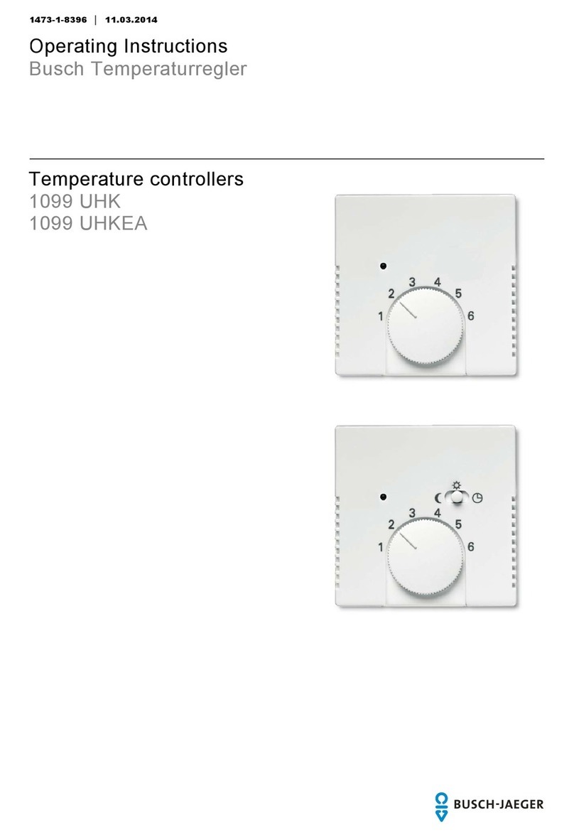 Busch-Jaeger 1099 UHK User manual