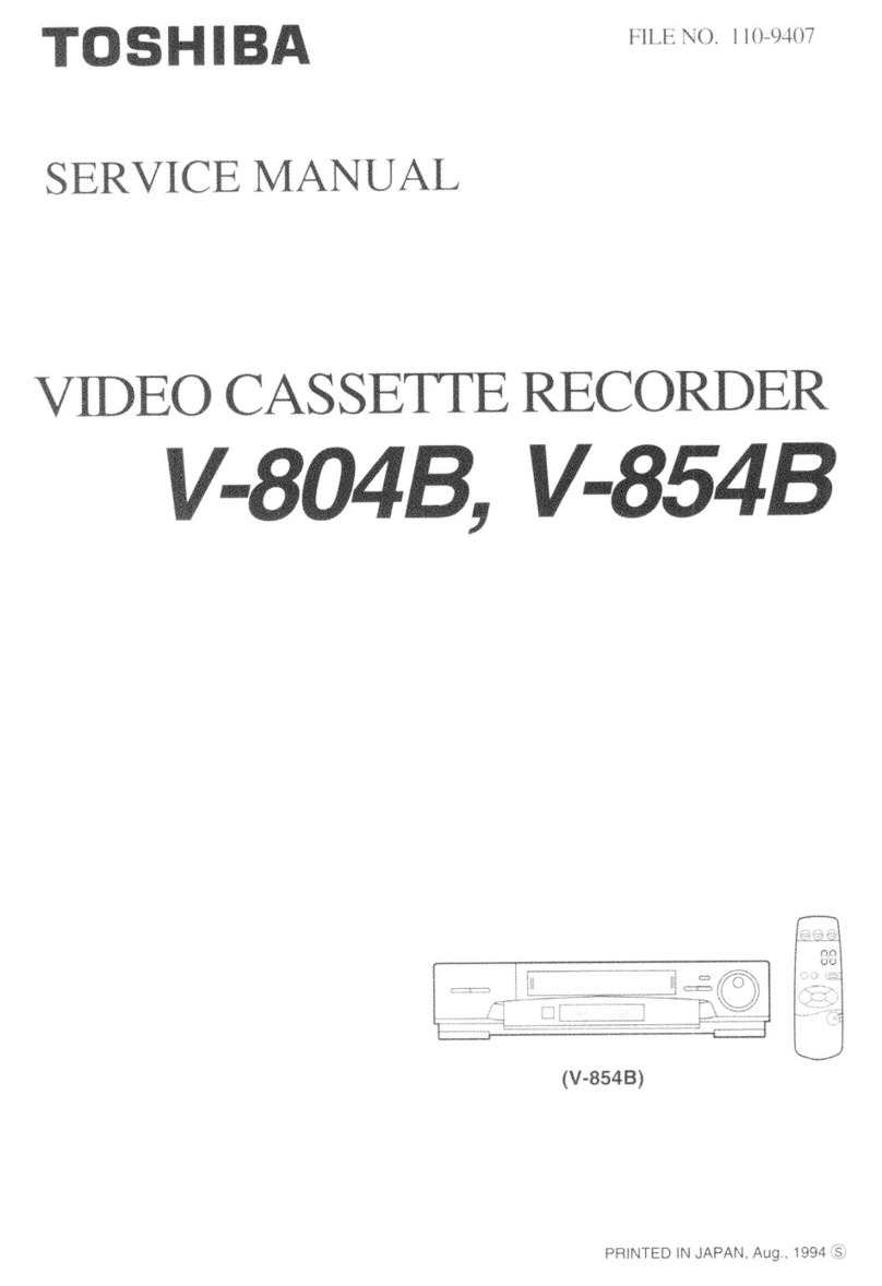 Toshiba V-804B User manual