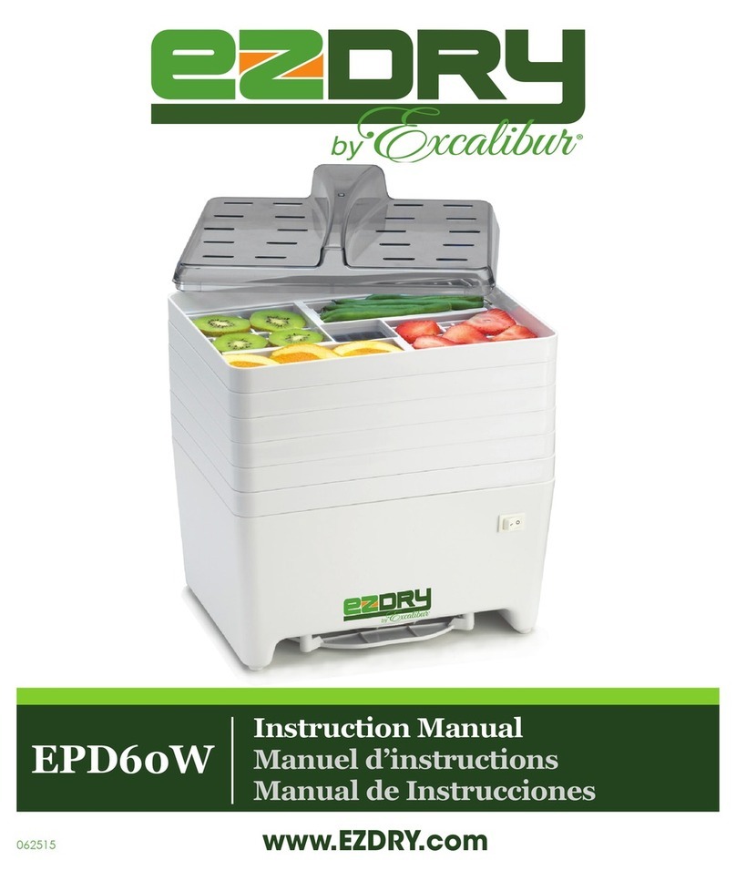 Excalibur EzDry EPD60W instruction manual