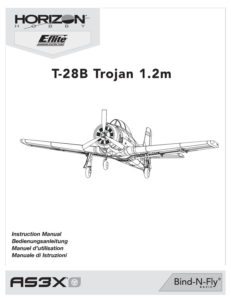 Horizon Hobby T-28B Trojan 1.2m User manual