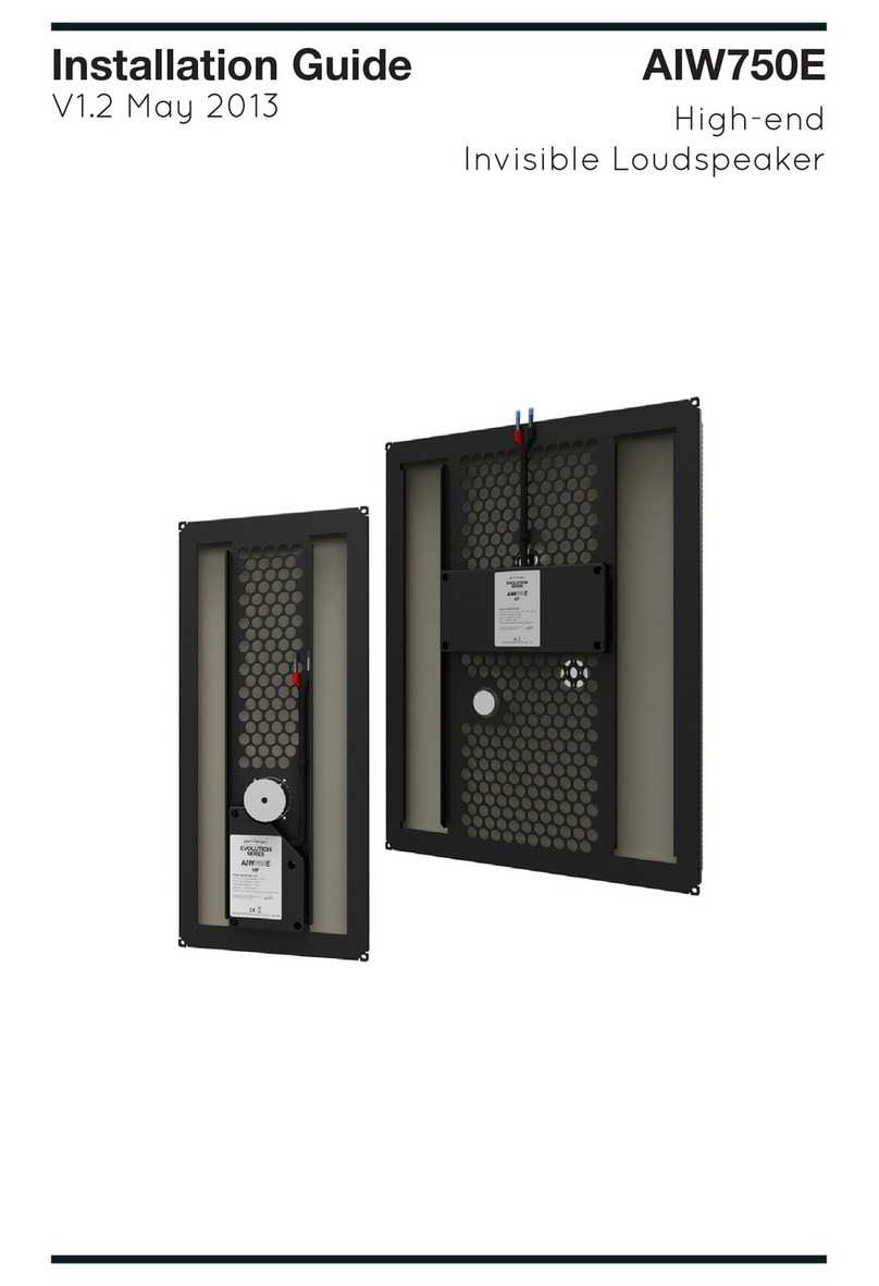 Amina AIW750E User manual