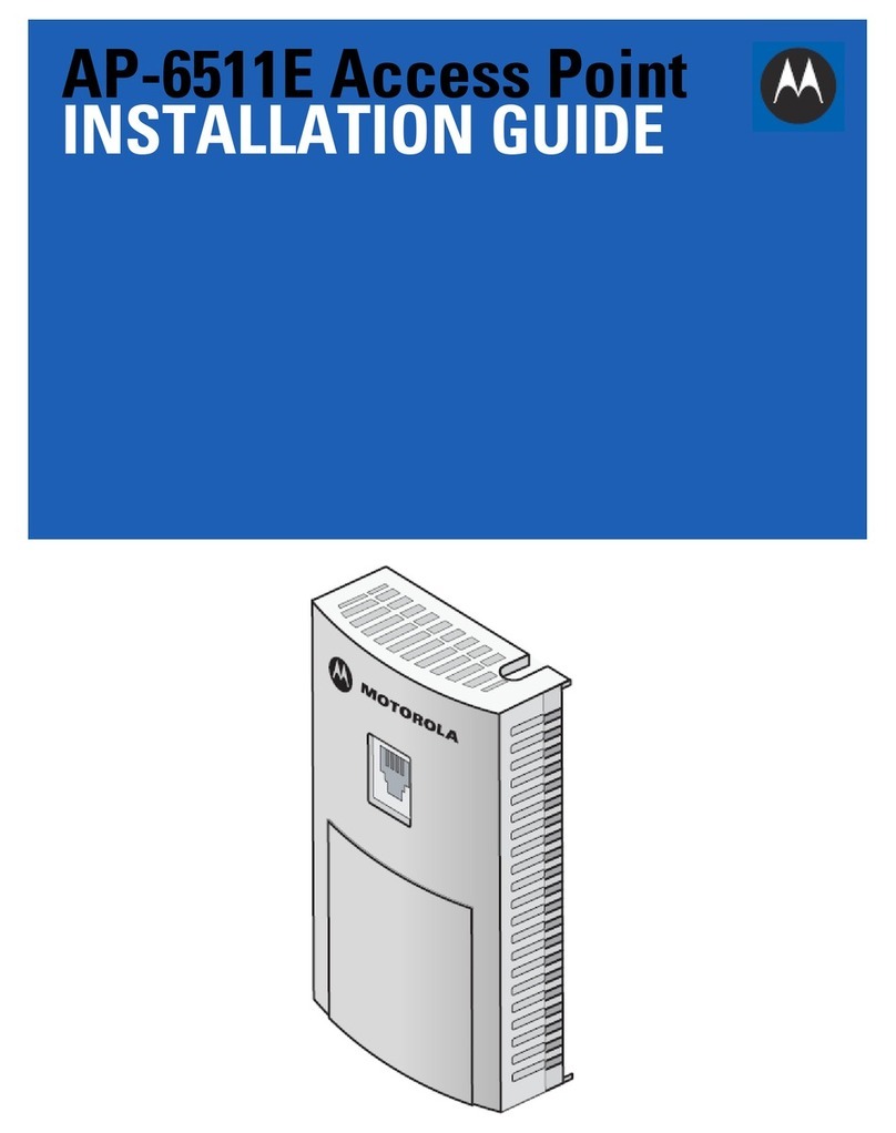 Motorola AP-6511E User manual Motorola AP-6511E User manual