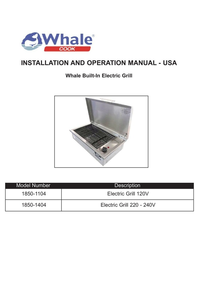 Whale 1850-1104 Installation and operation manual