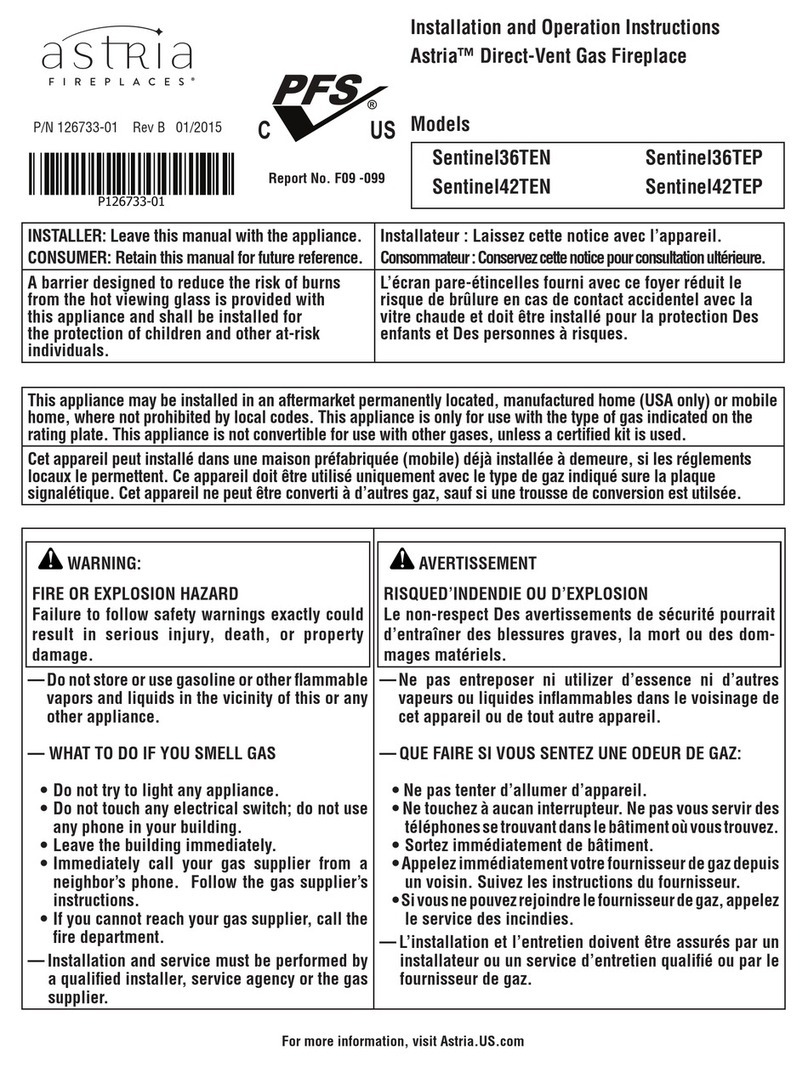Astria Sentinel36TEN User manual