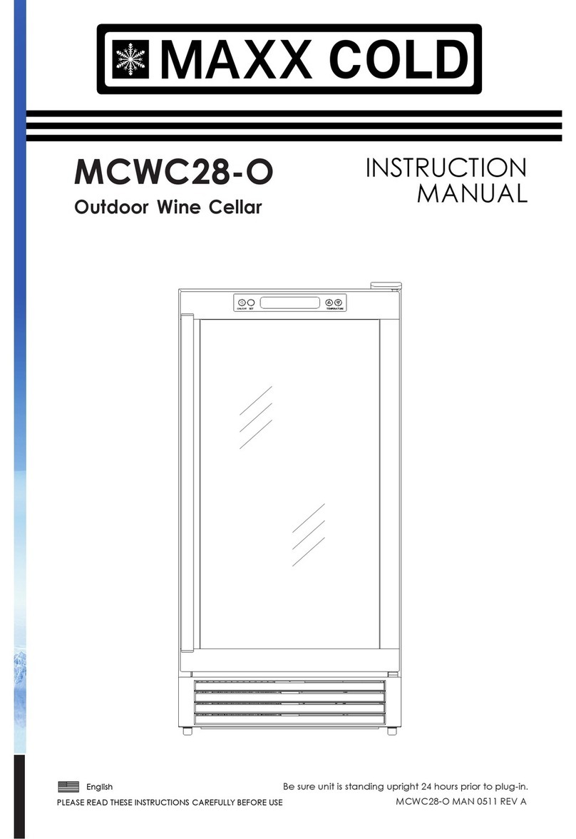Maxx Cold MCWC28-O User manual