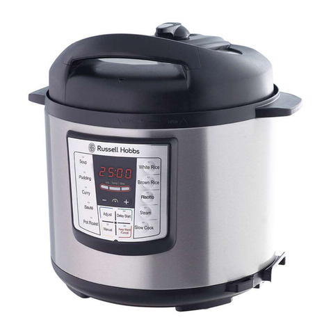 Russell Hobbs EXPRESS CHEF RHPC1000 Instructions & warranty