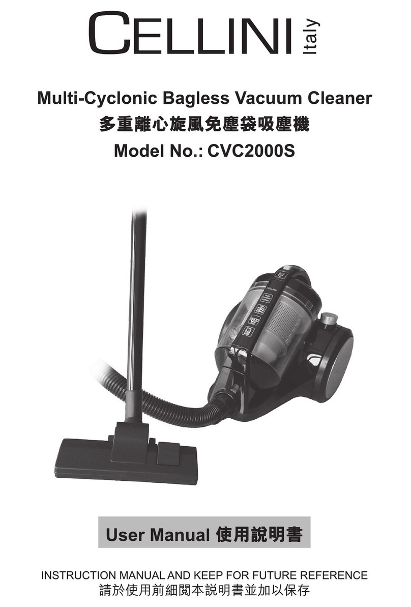 Cellini CVC2000S User manual