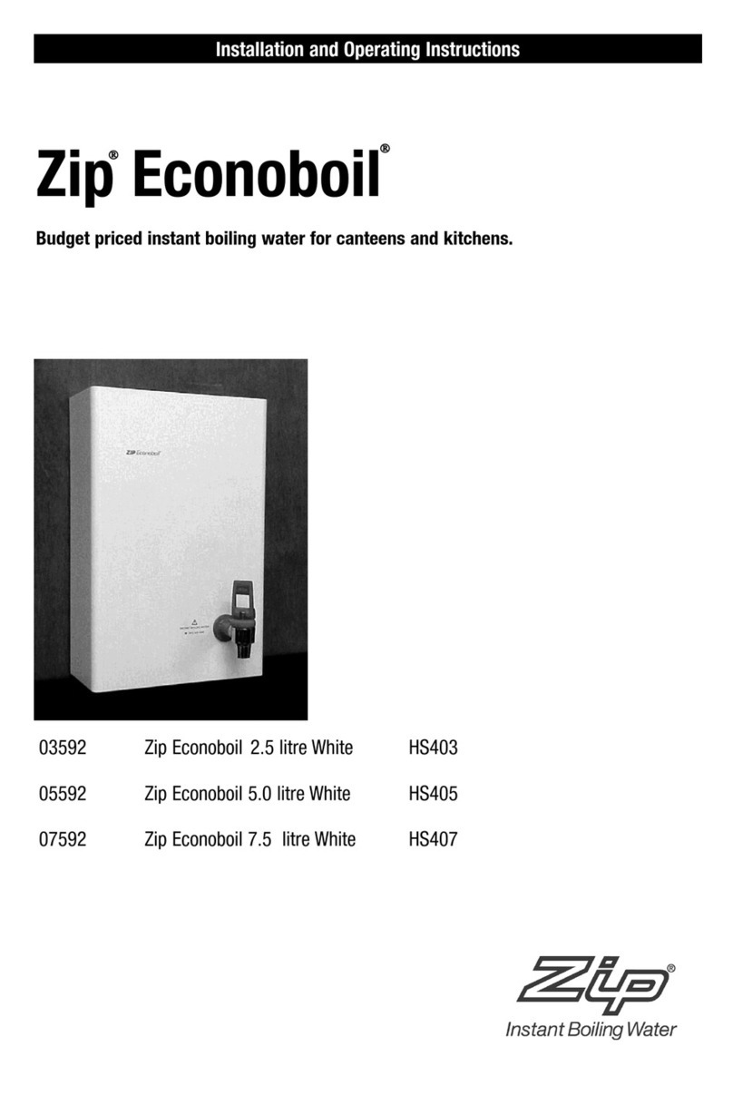 Zip Econoboil HS403 User manual