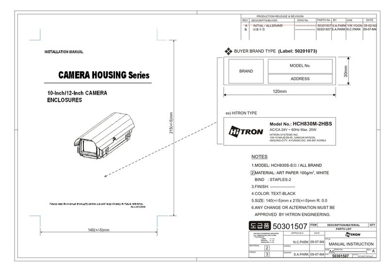 Hitron HCH830M-2HBS installation manual