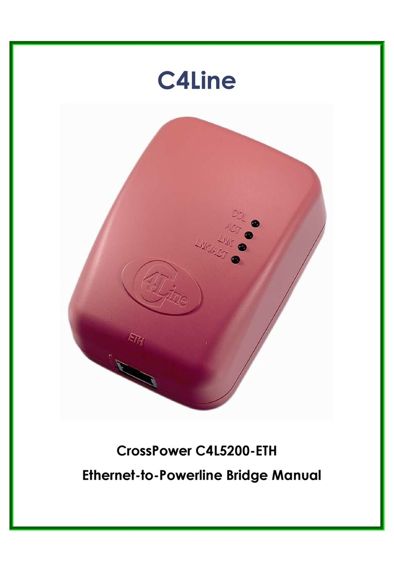C4Line CrossPower C4L5200-ETH User manual