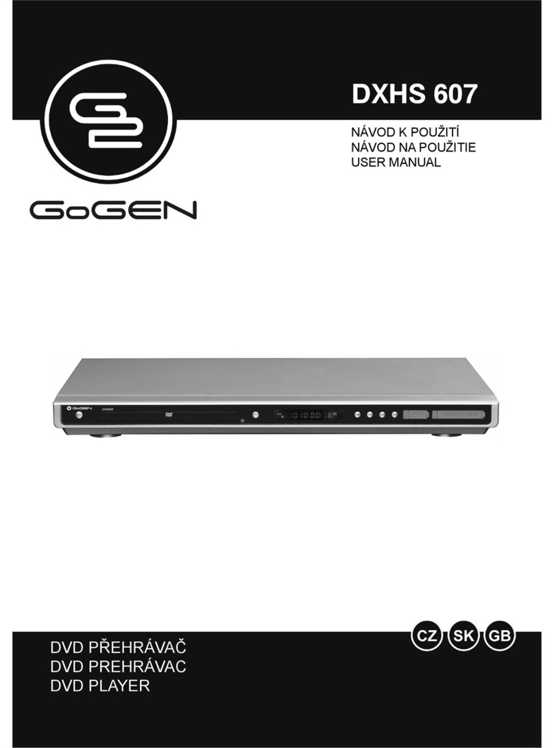 Gogen DXHS 607 user manual