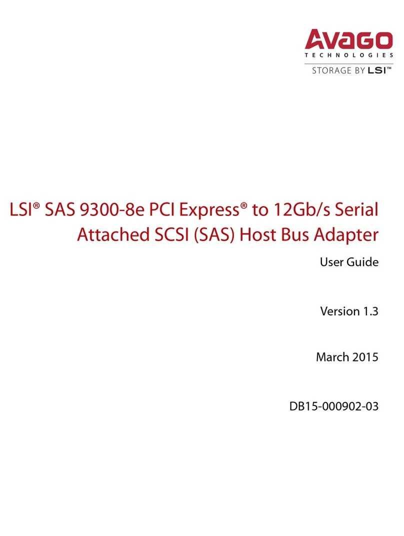 Avago LSI SAS 9300-8e user guide