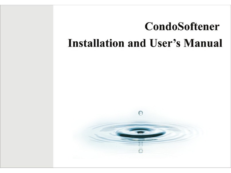 Canaturena CondoSoftener Installation and user manual Canaturena CondoSoftener Installation and user manual