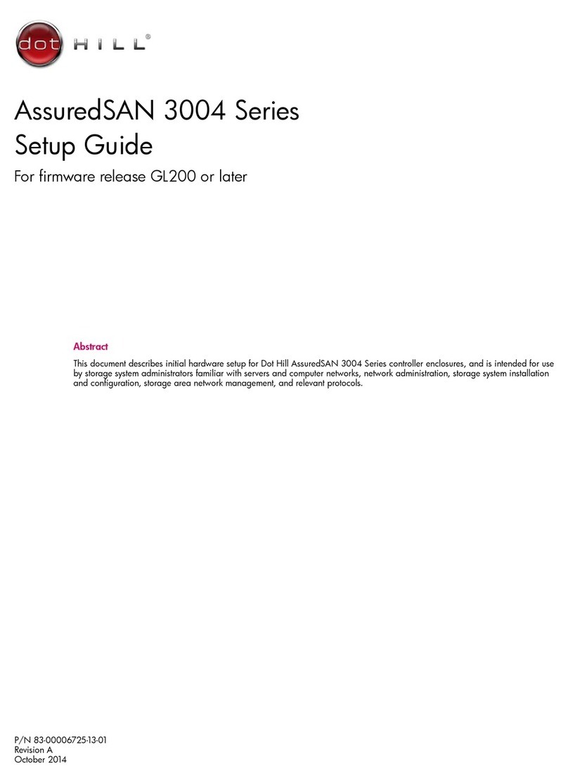 Dot Hill Systems AssuredSAN 3004 Series Setup guide
