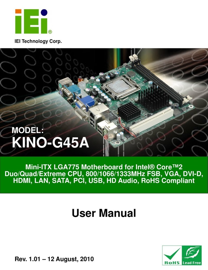IEI Technology KINO-G45A User manual