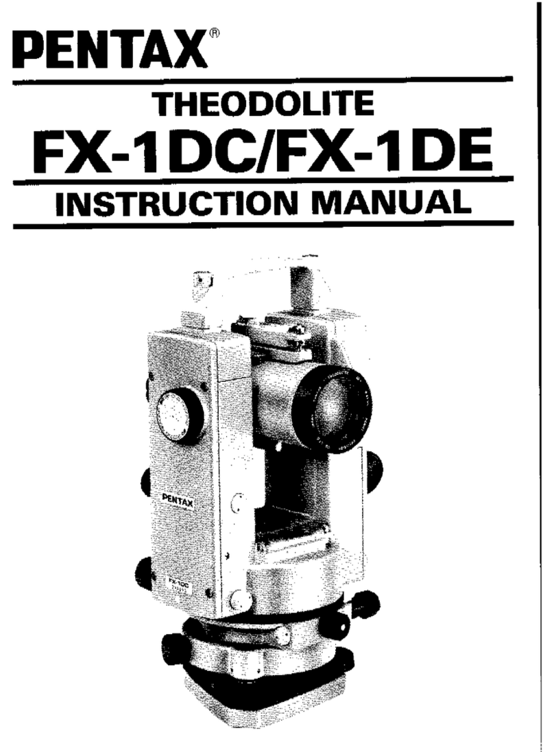 Pentax FX-1DC User manual