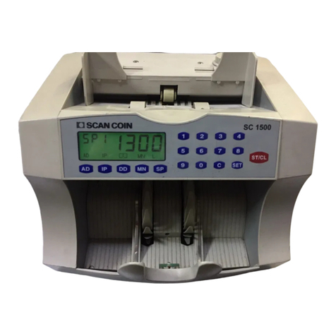 Scan Coin SC 1500 User manual