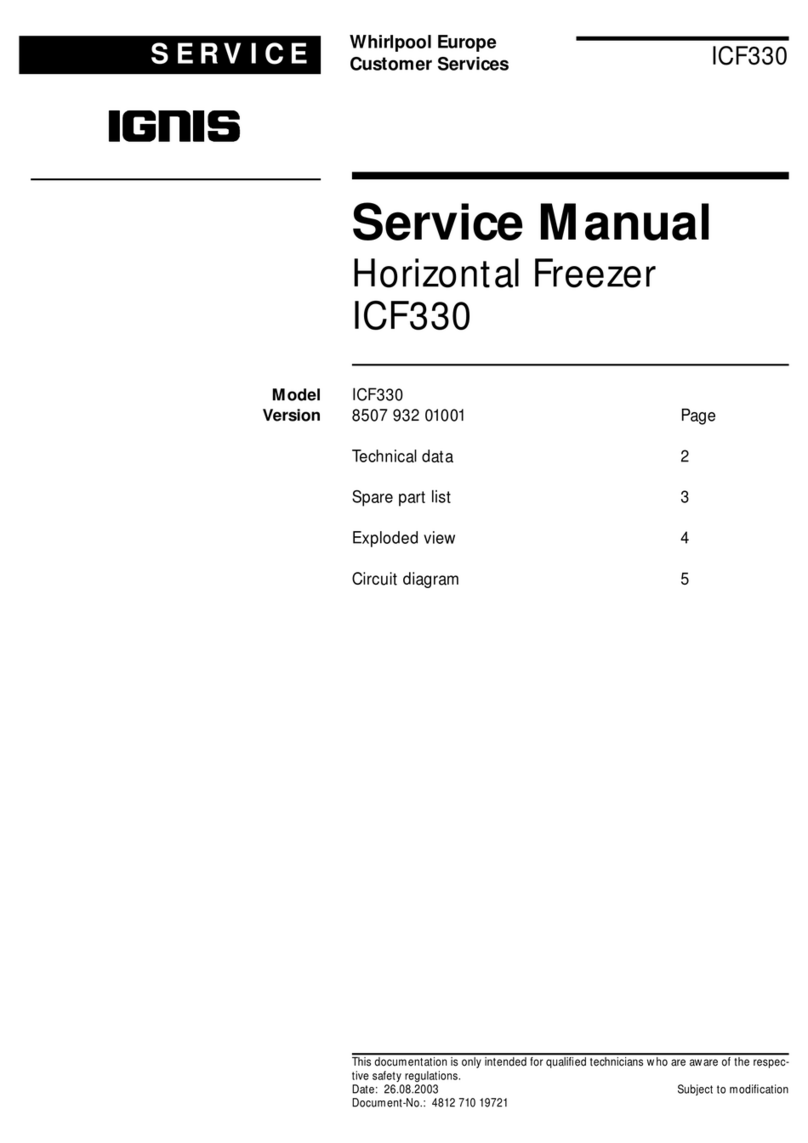 Ignis ICF330 Service manual