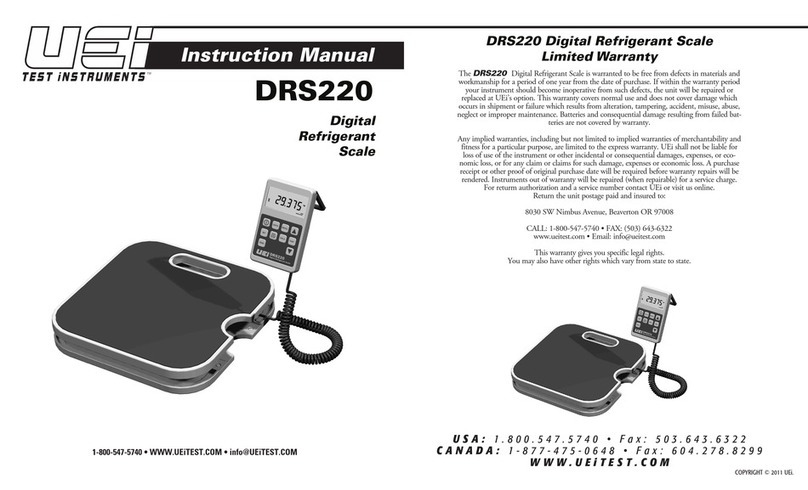 UEi DRS220 instruction manual