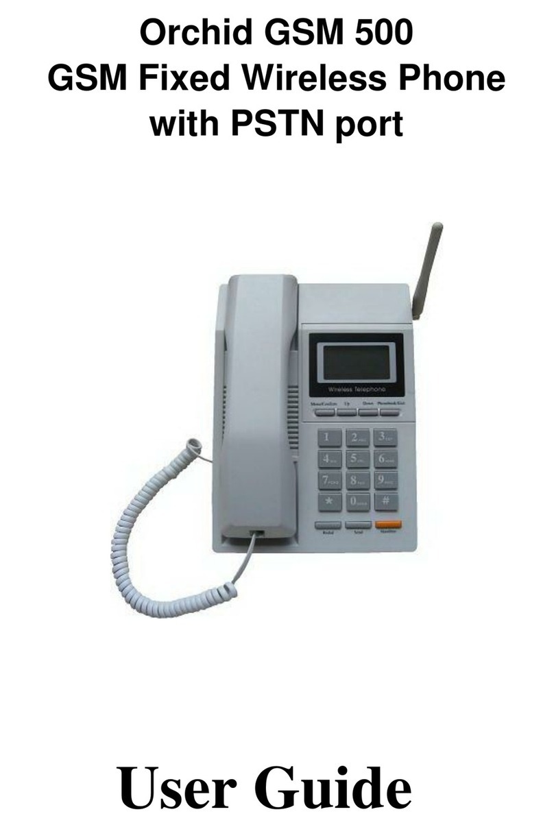 Orchid GSM500 user guide