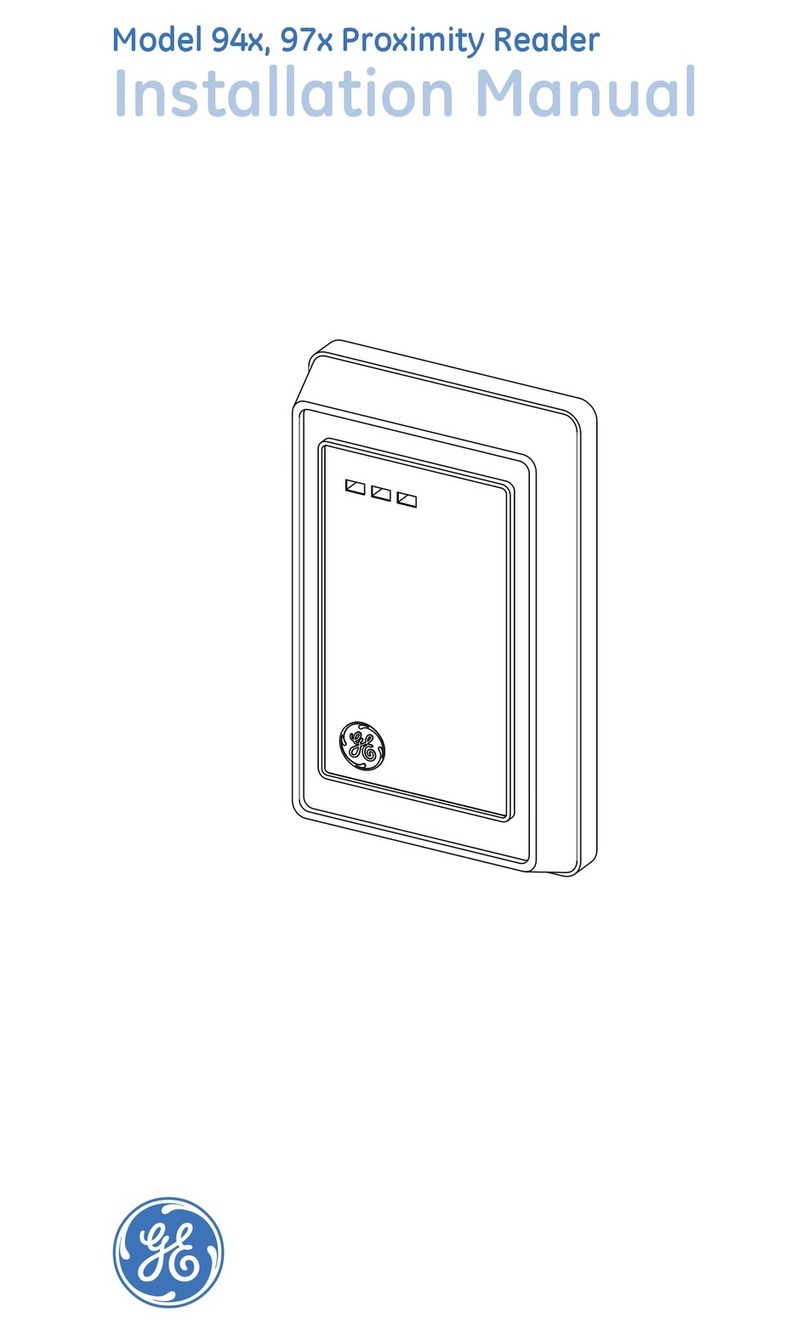 GE Security 940 User manual