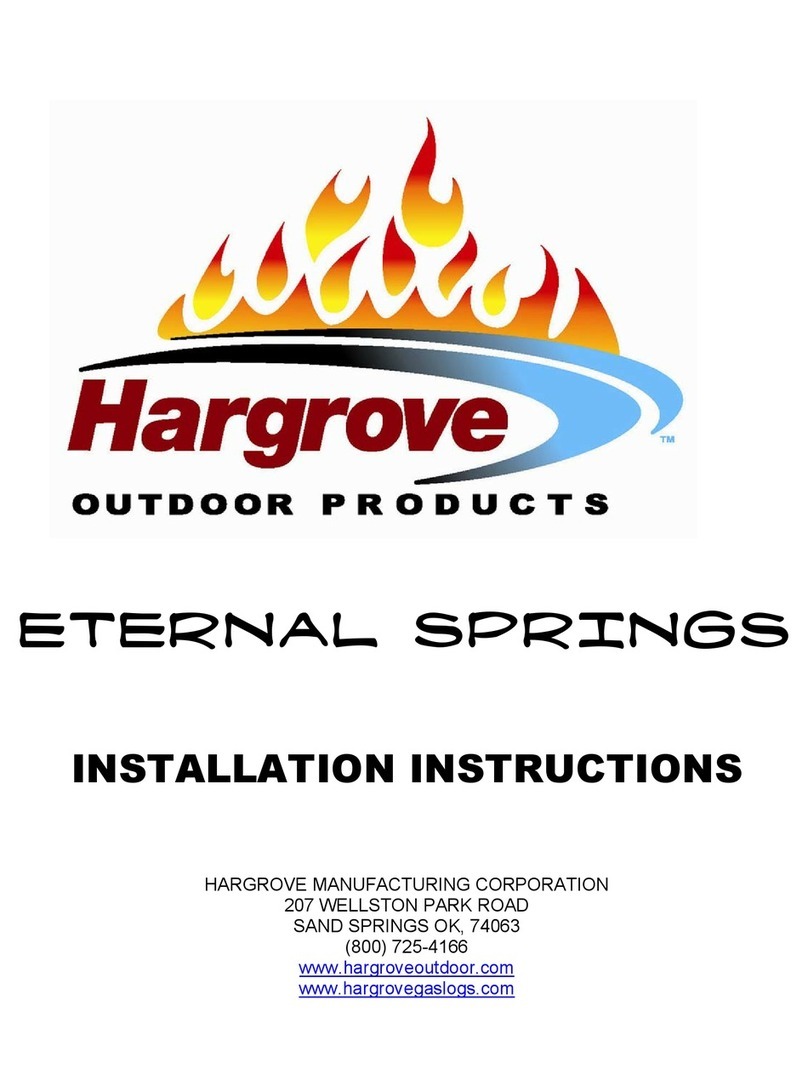 Hargrove ETERNAL SPRINGS installation instructions
