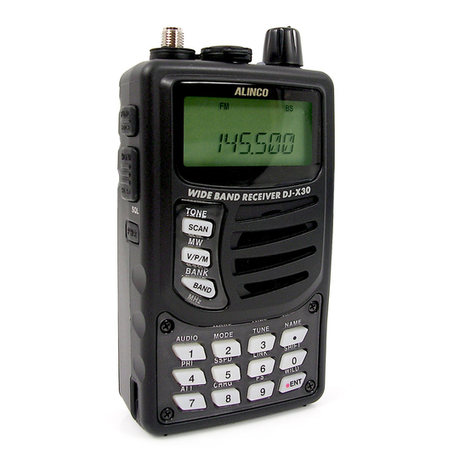 Alinco DJ-X30T User manual Alinco DJ-X30T User manual