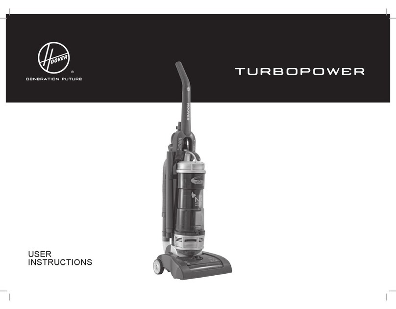 Hoover TurboPOWER User manual