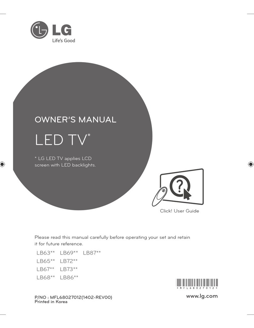 LG LB63 Series User manual